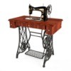Treadle Operated Sewing Machine