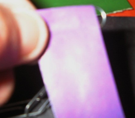 Beginning to wrap paper.