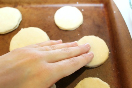 brush with half and half