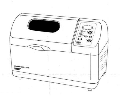 Welbilt Bread Machine Maker ABM-100-4 WITH MANUAL 