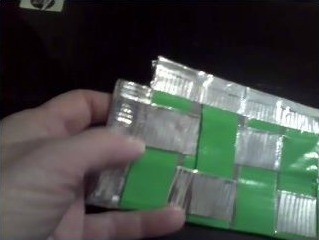 Woven Duct Tape Wallet