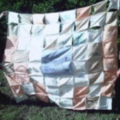 Wax Crayon Quilt Blocks