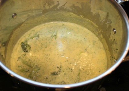 blended soup
