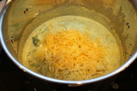 add grated cheese