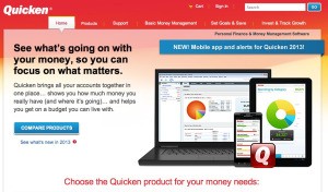 quicken's website
