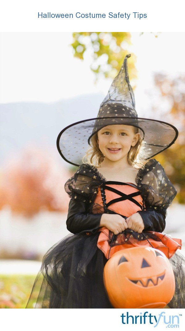 Halloween Costume Safety Tips ThriftyFun