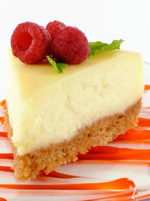 cheesecake with graham cracker crust