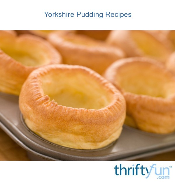 Yorkshire Pudding Recipes | ThriftyFun