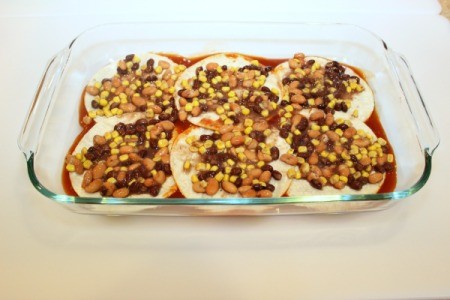 add bean and corn mixture