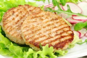 Grilled Chicken Burgers