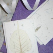 Homemade Paper You Can Plant