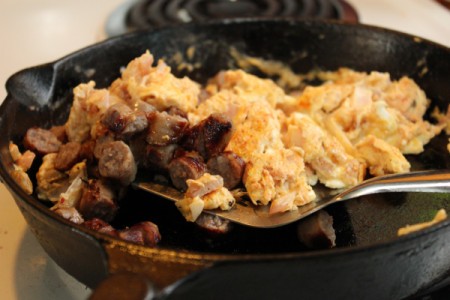 Sausage Breakfast Burrito