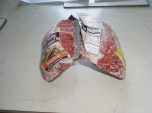 Portion your Meats Before Freezing