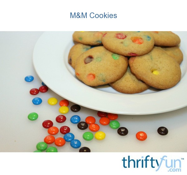 M&M Cookies | ThriftyFun