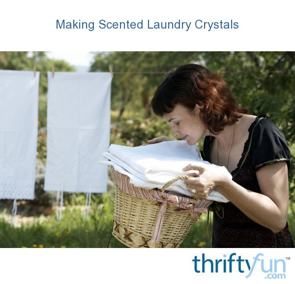 Making Scented Laundry Crystals ThriftyFun