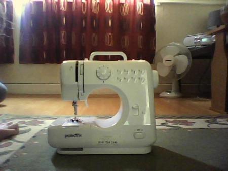 Small sewing machine.