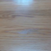 Section of oak table.