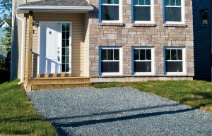 gravel driveway