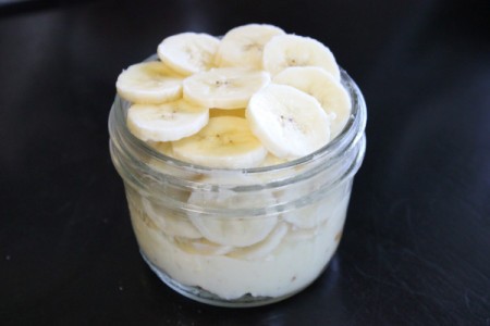 Banana Cream Pie in a Jar