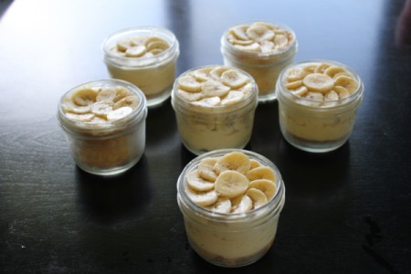 Banana Cream Pie in a Jar