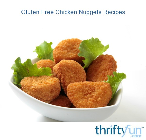 gluten free chicken nuggets gluten free chicken nuggets