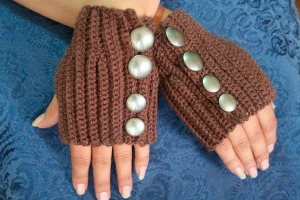 Crocheted Fingerless Gloves