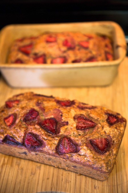 Strawberry Banana Bread