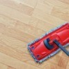cleaning a laminate floor
