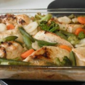 Chicken casserole.