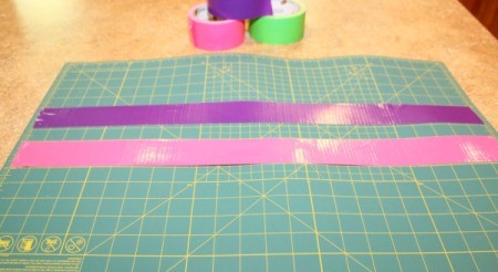 roll out tape to cut