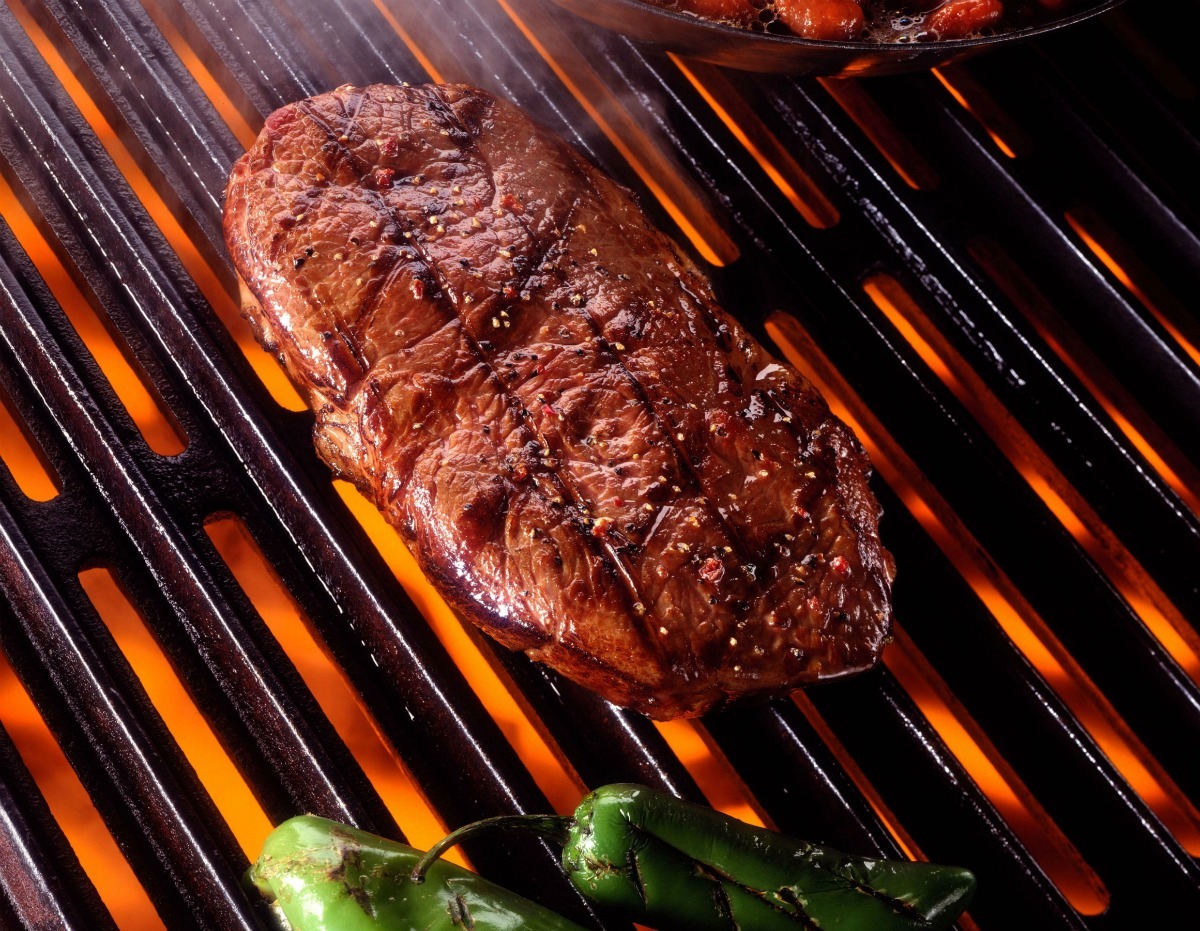 Cooking boneless strip steak