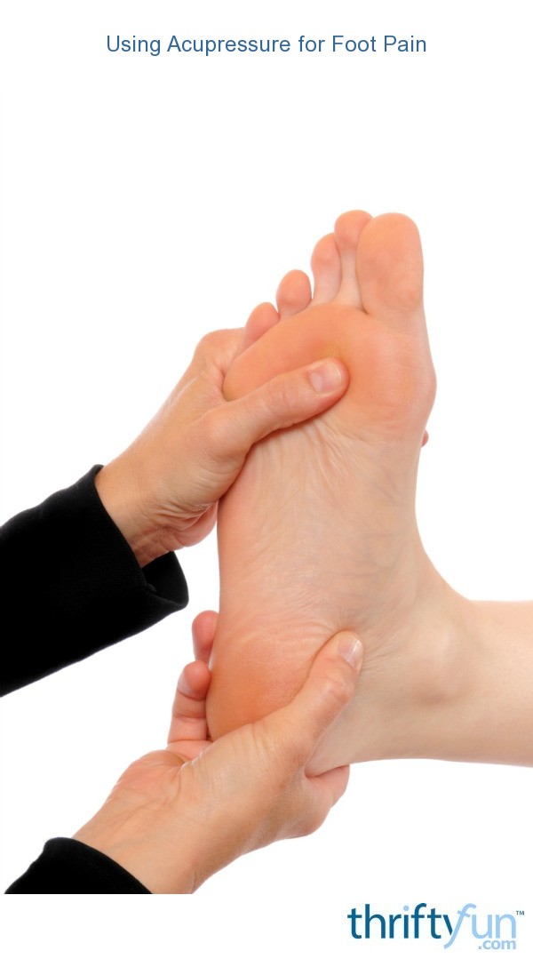 acupressure for heel pain