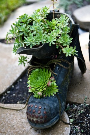 boot planter