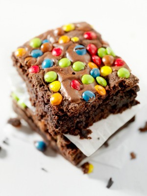 M&M Brownie