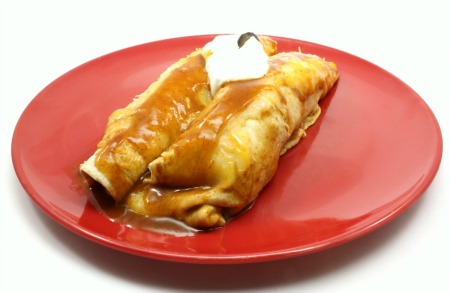 Creamy Chicken Enchiladas