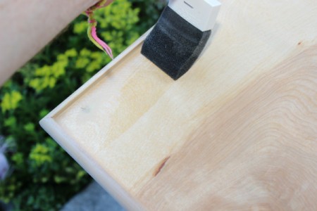 coat with polyurethane