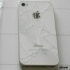Cracked iPhone Back