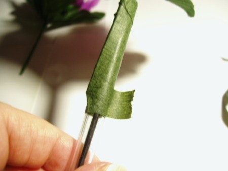 Finishing tape, tear off.