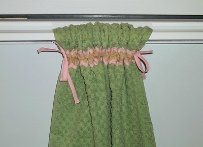 Making A Tied Hanging Kitchen Towel Thriftyfun