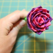 Duct Tape Rose Pen