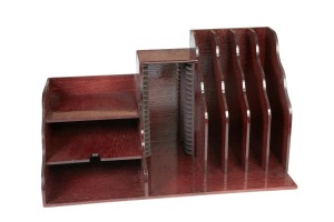 Varnished Desk Organizer