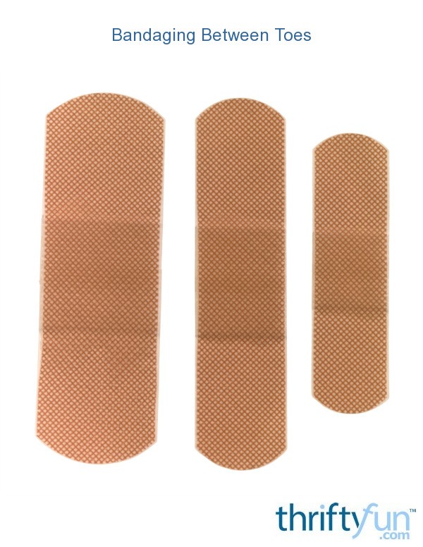Bandaging Between Toes ThriftyFun