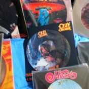 Photo LPs includimg Boston, Ozzy., and Heart