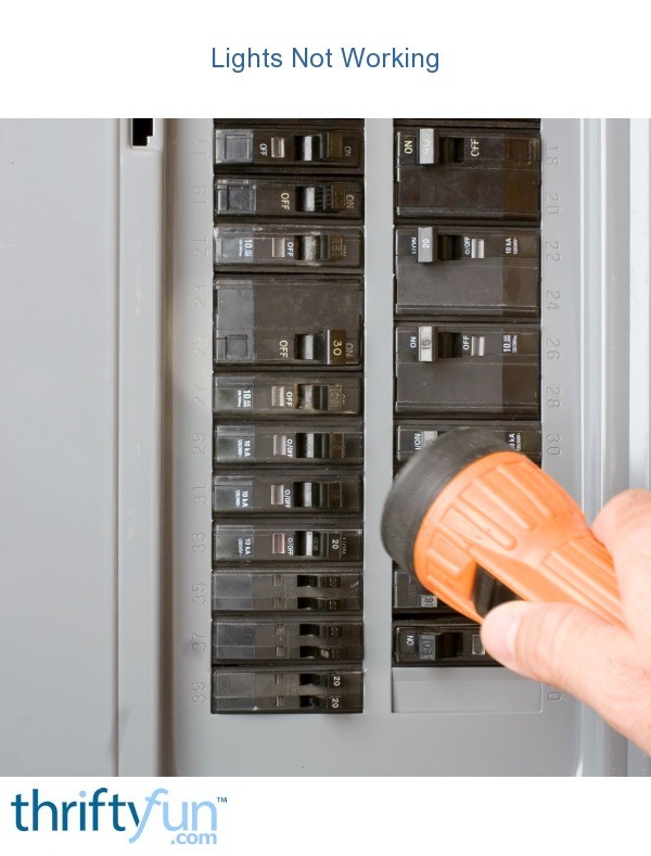 Lights Not Working? ThriftyFun