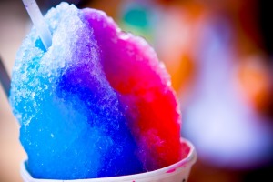 Colorful Snow Cone