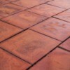 Old brown tile