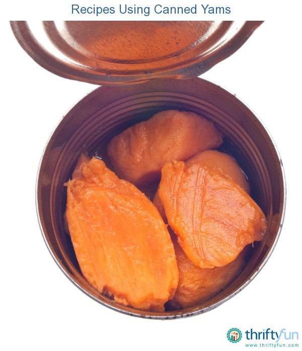 Recipes Using Canned Yams ThriftyFun