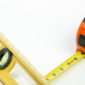 level and tape measure