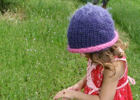 Crocheted Toddler Girl's Hat