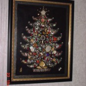 Costume Jewelry Christmas Tree